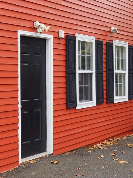 Red Vinyl Siding Installation in Tomball