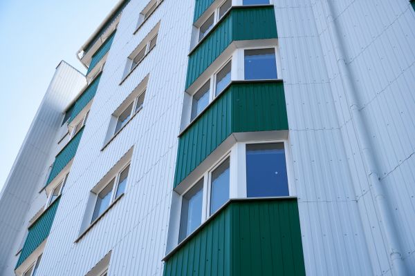 Corrugated Metal Siding Repair in Tomball