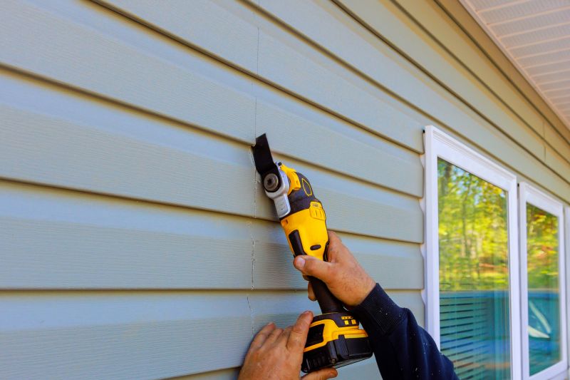 Vinyl Siding Repair Service in Action